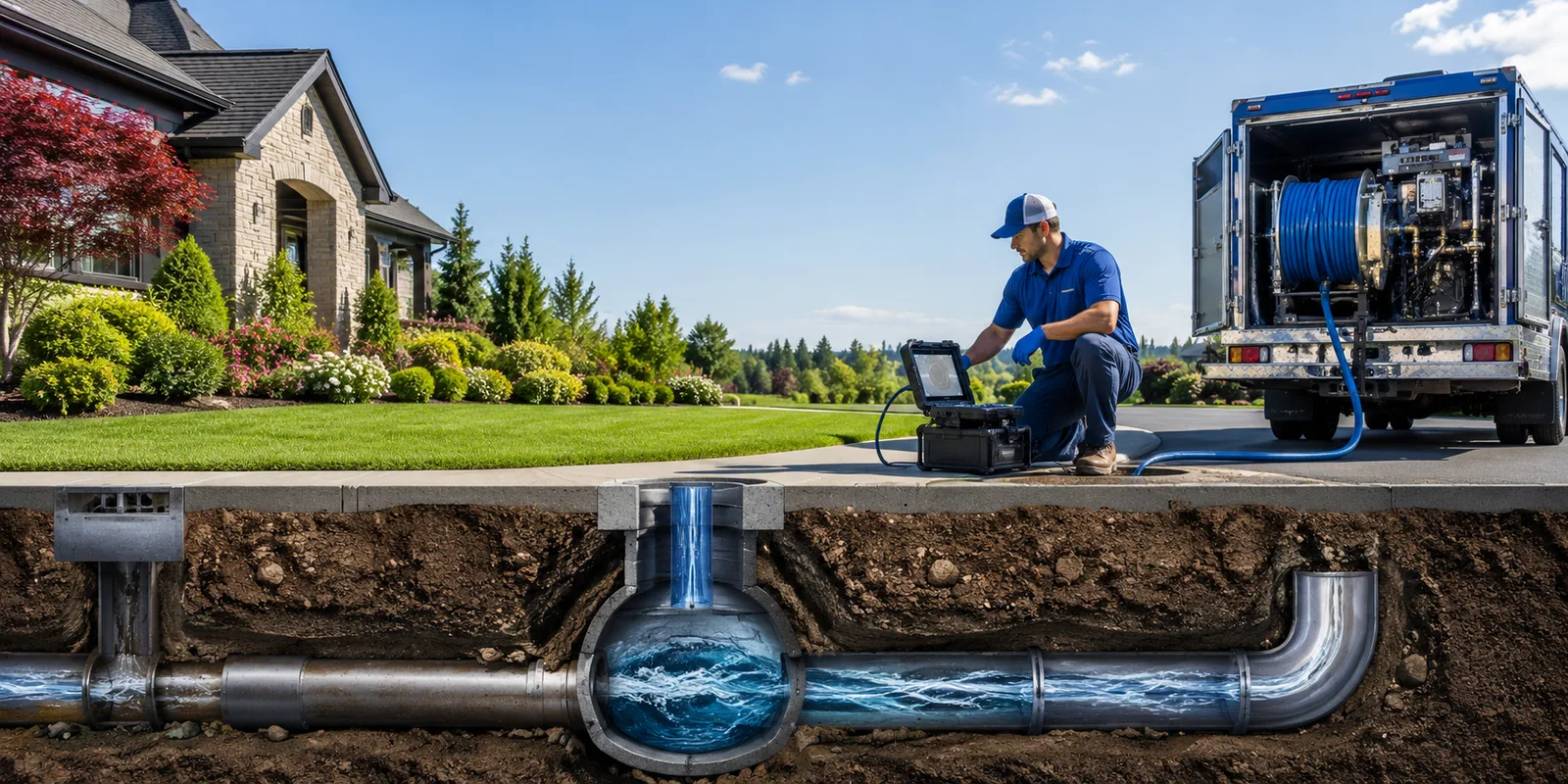 Drainage restoration information for Melville, LA